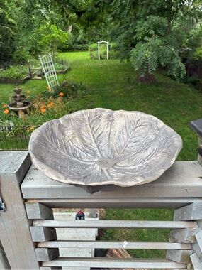 Bruce Fox Design Vintage Large Metal Cabbage Design Serving Bowl